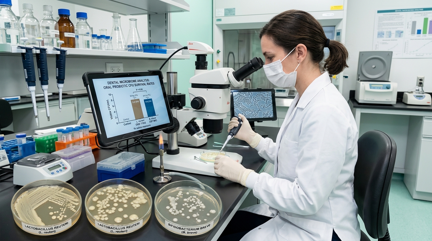 Oral Microbiome Support & Advanced Probiotics scientific analysis